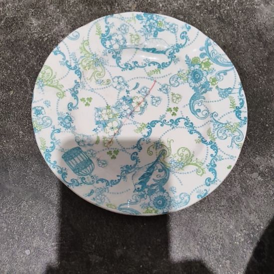 ╰***╮瓷陶瓷盘子口尽17.5里米一个