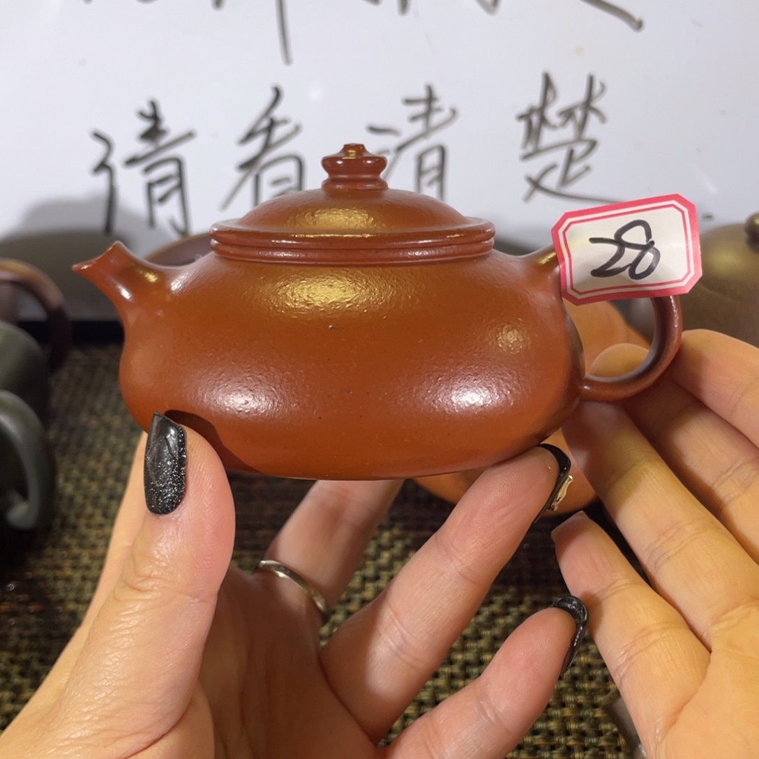 紫砂茶壶～****～寒江生砂