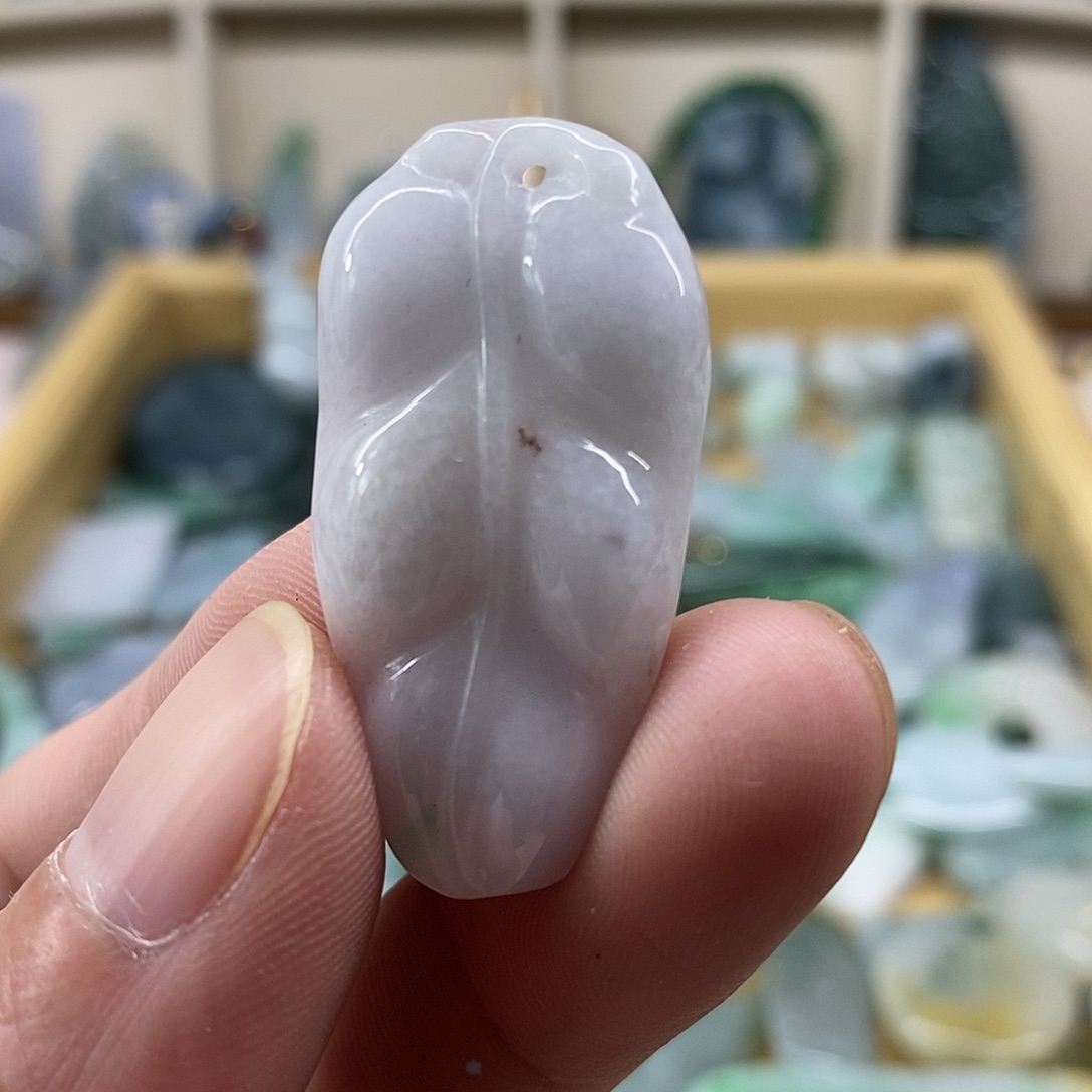 颈饰未镶嵌翡翠天然 