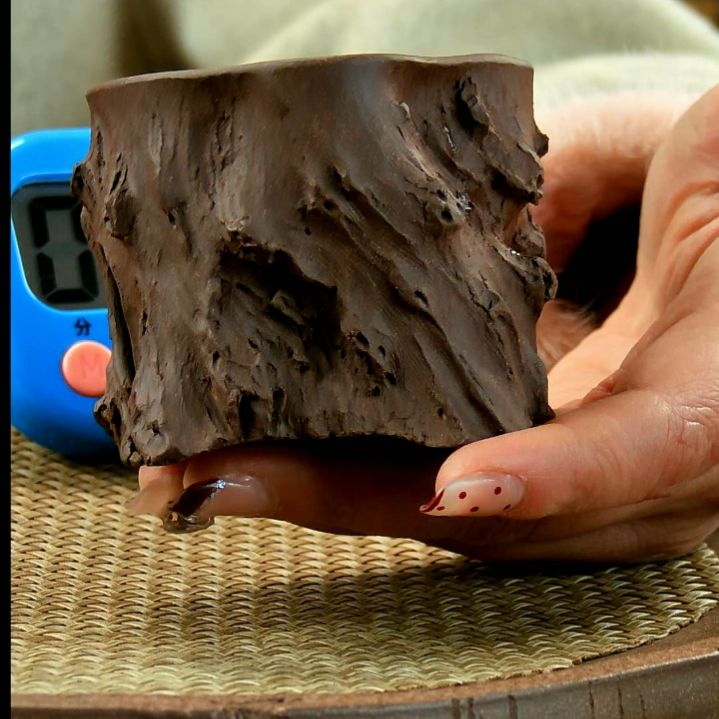 紫砂茶壶忘全手工制作的时候