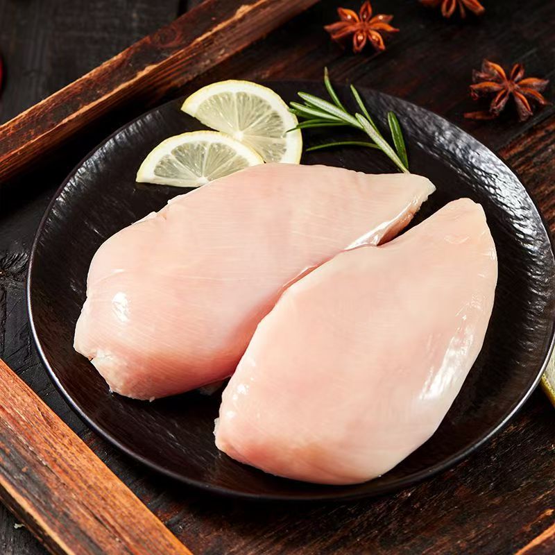 只发新疆新鲜去油边鸡胸肉