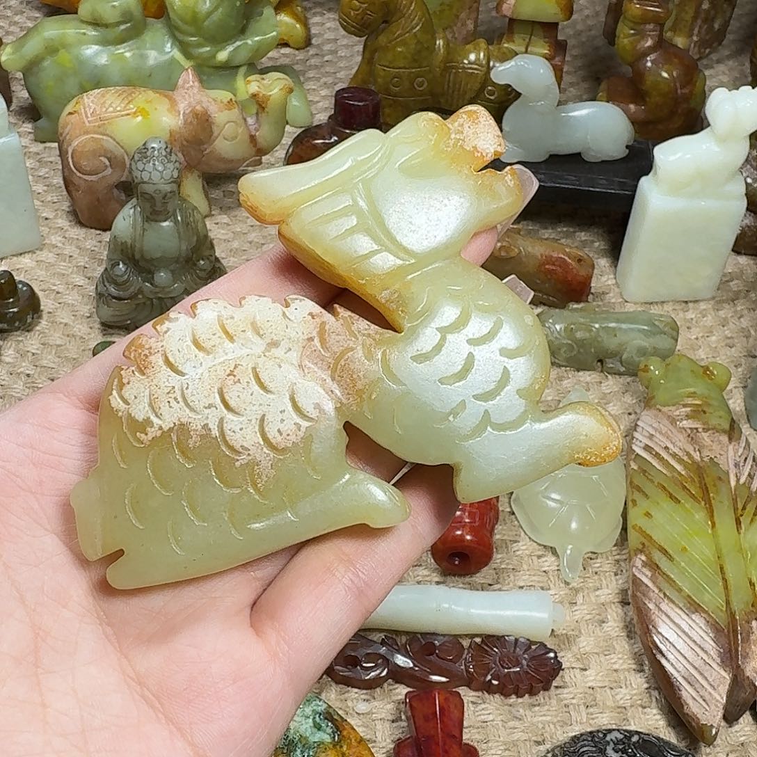 白玉菩提吊坠挂件