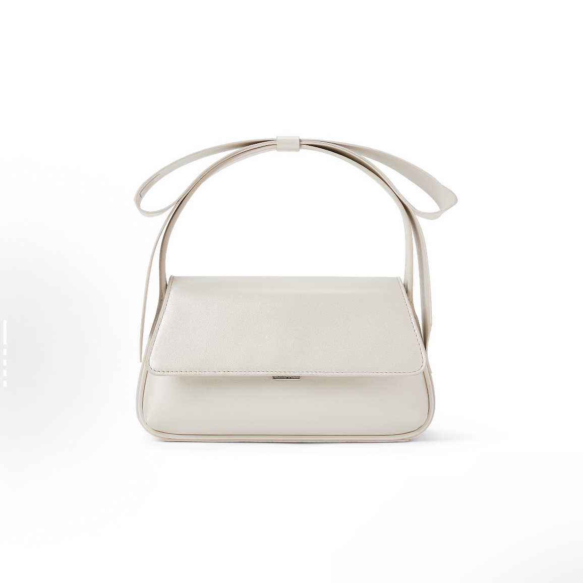 50840566白色S女士单肩手提包，默认微瑕