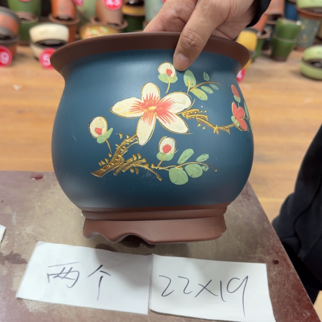 紫砂花盆破损包赔