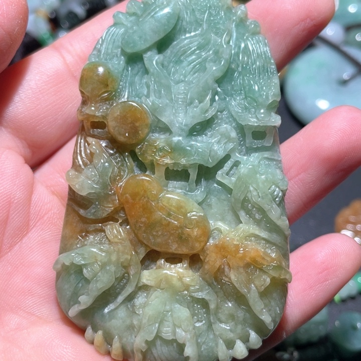 【闪购商品】翡翠颈饰未镶嵌天然翡翠