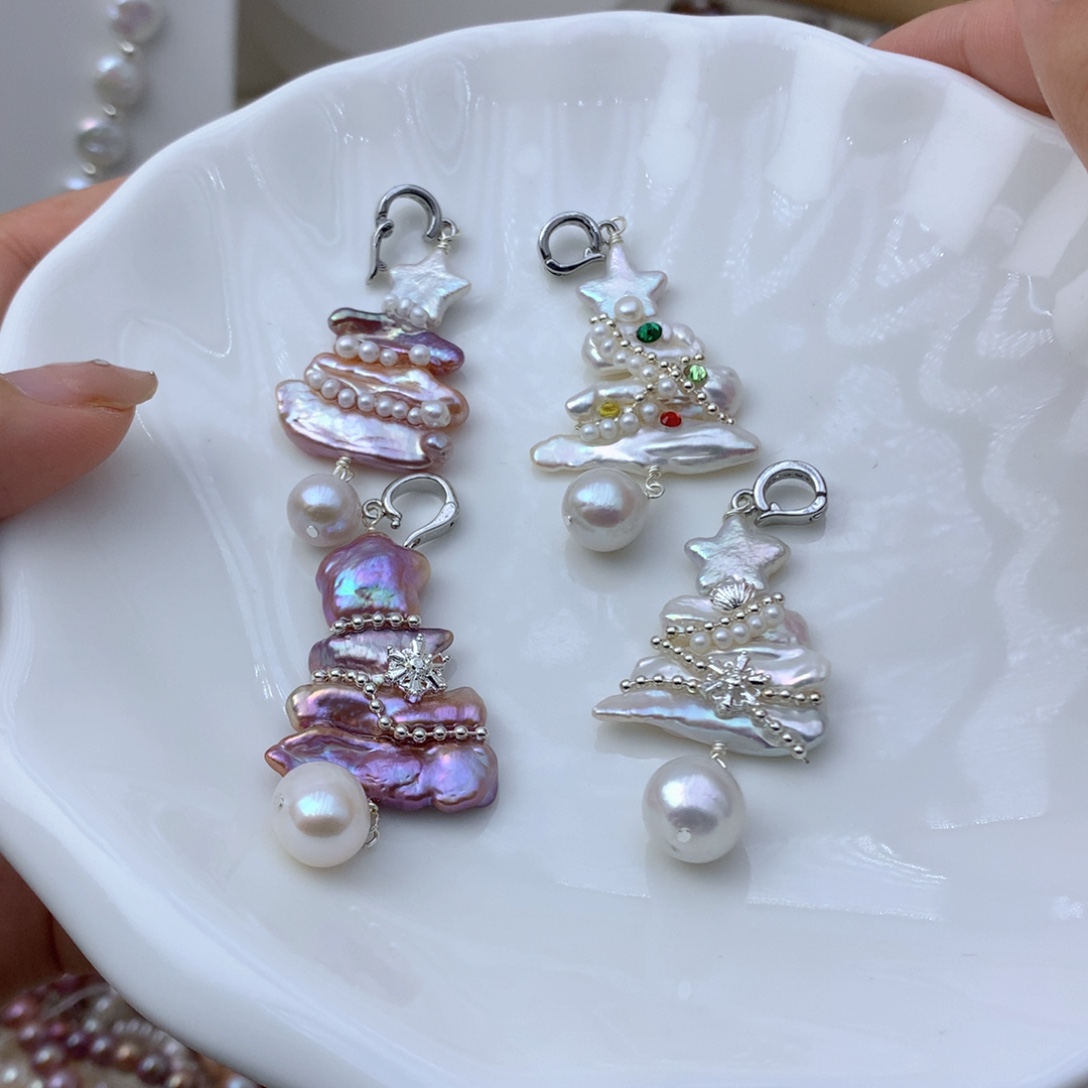 淡水珍珠吊坠(不含链)合金