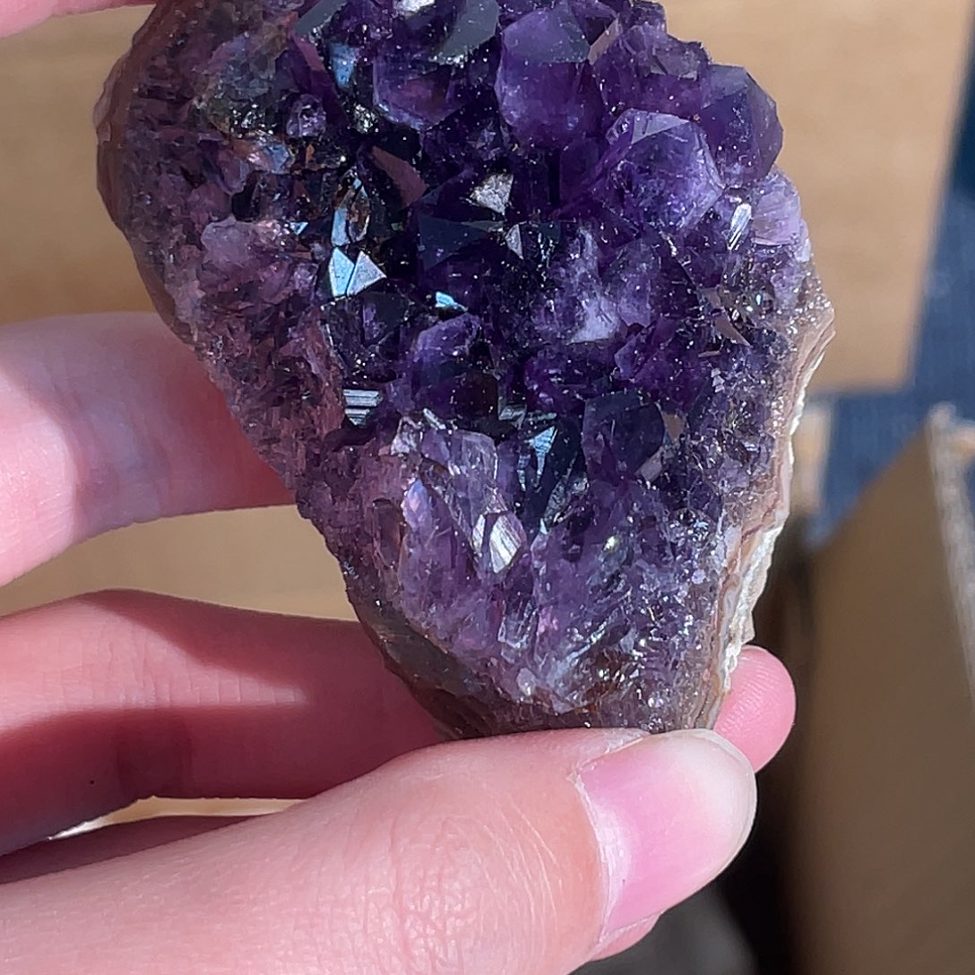 未镶嵌手串水晶乌拉圭紫水晶 41号