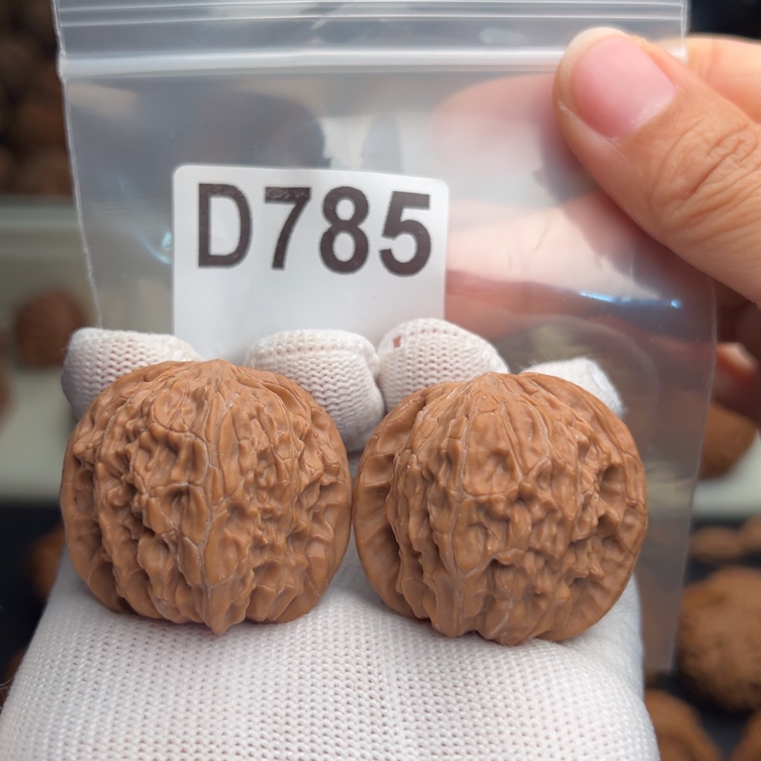 手串文玩核桃D785山地磨36