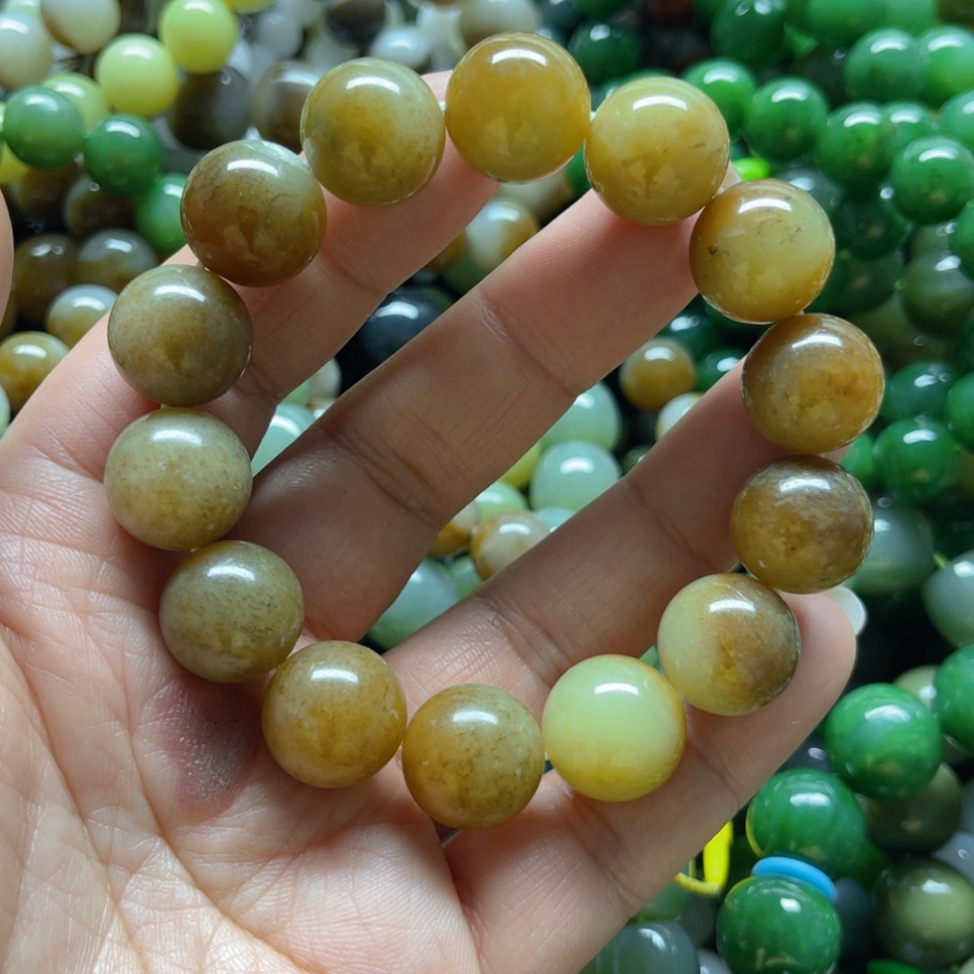 和田玉手链未镶嵌