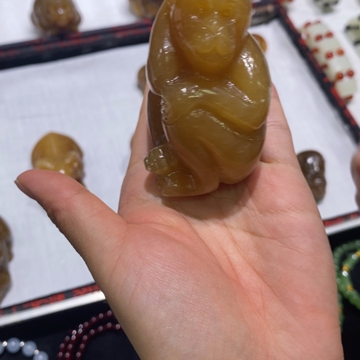 和田玉未镶嵌车挂