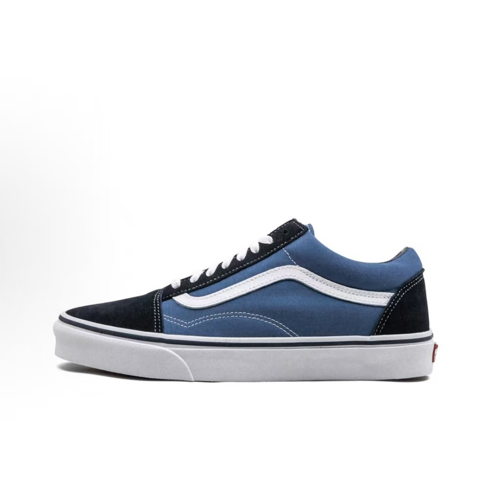 Vans Old Skool Navy 海军蓝OS低帮复古经典男女休闲帆布鞋