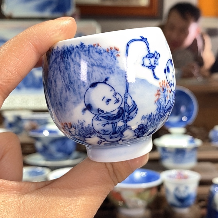 杯景德镇手工手绘陶瓷，高亮兴老师作品