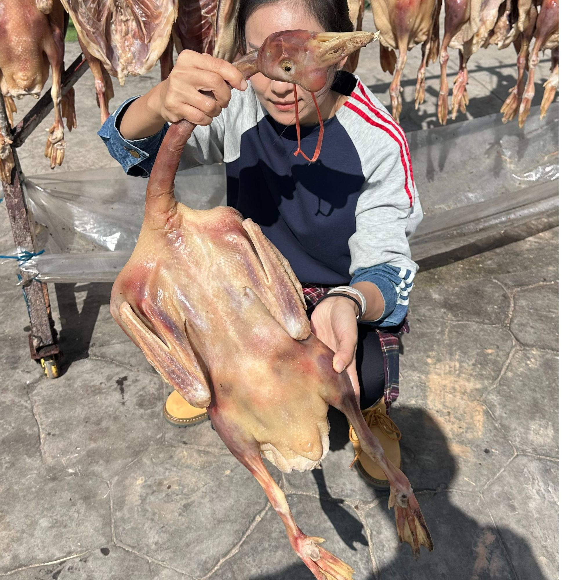 【大妮】咸鹅品质老鹅手工腌制自然晾晒咸香好吃