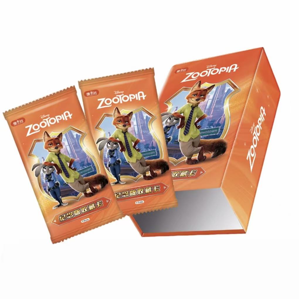 【集卡社】疯狂动物城收藏卡牌