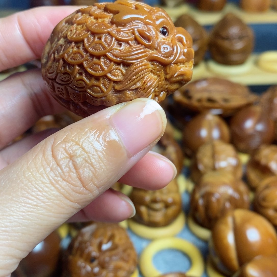 【闪购商品】其他橄榄核一**月打空穿竹环