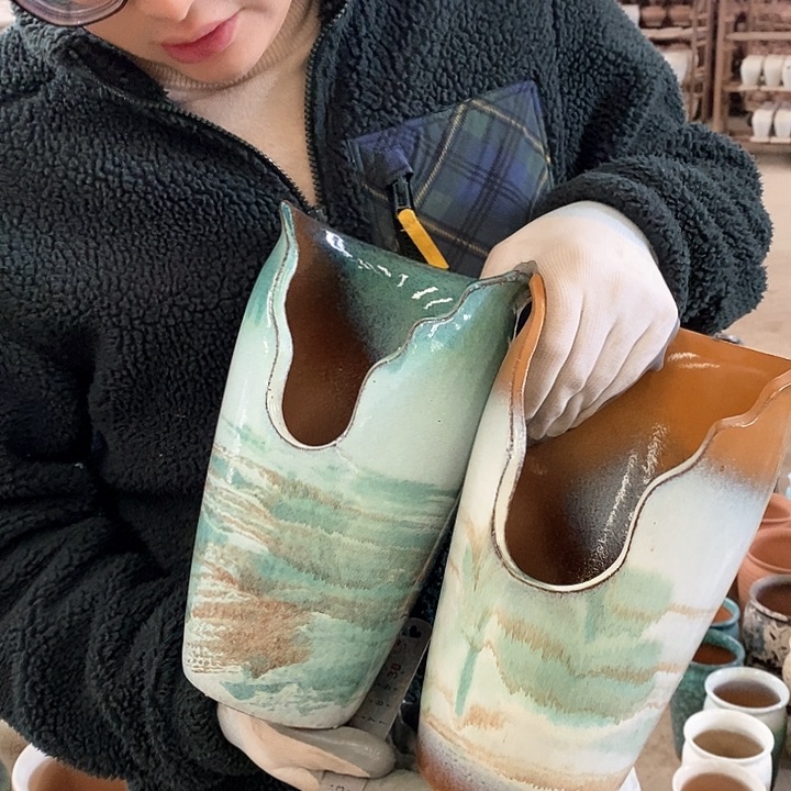 红陶正品高26口15