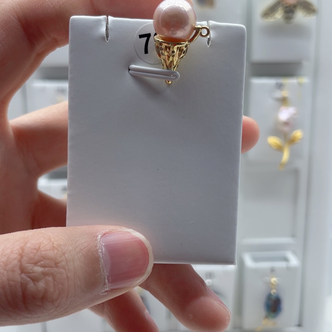 合金淡水珍珠颈饰