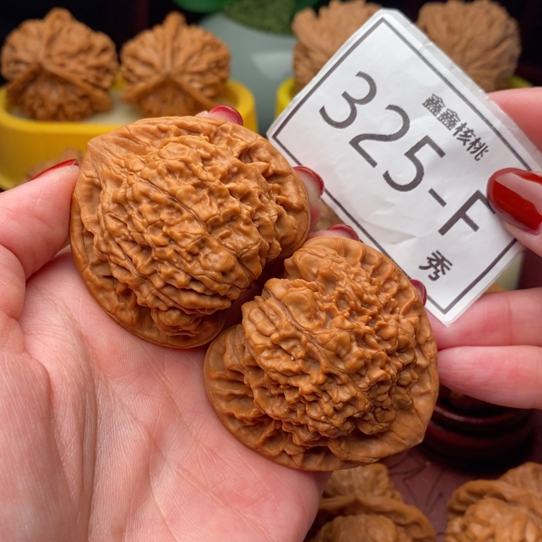 文玩核桃把件官帽48