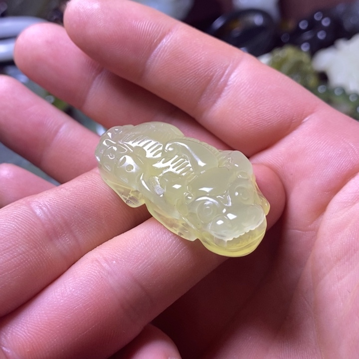 岫玉天然岫玉颈饰未镶嵌