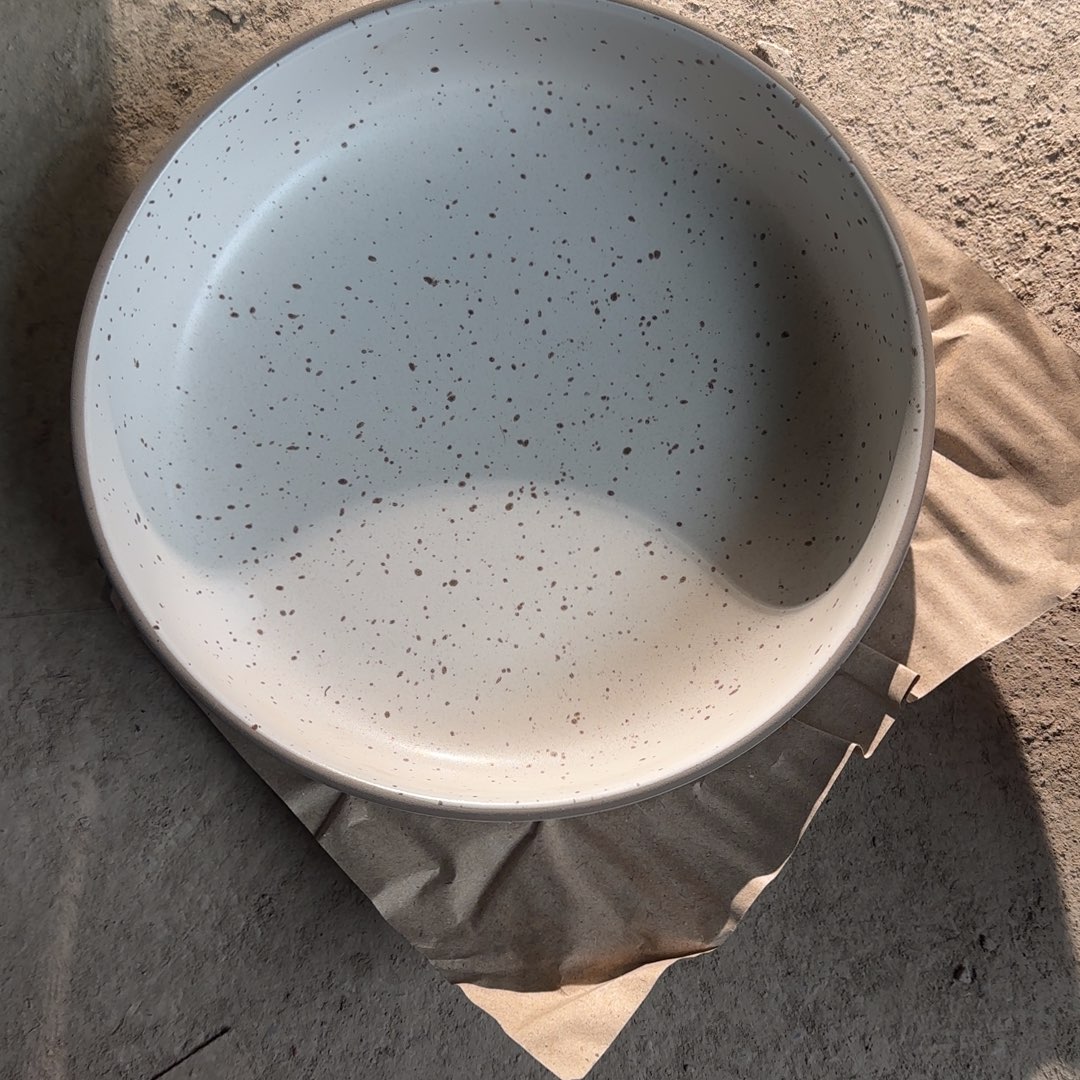 ぺ***丯直播特惠八寸深盘四支装微瑕