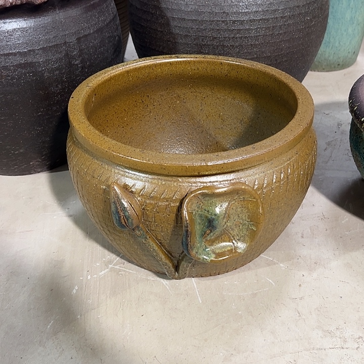 高17/27花盆无孔。 花盆