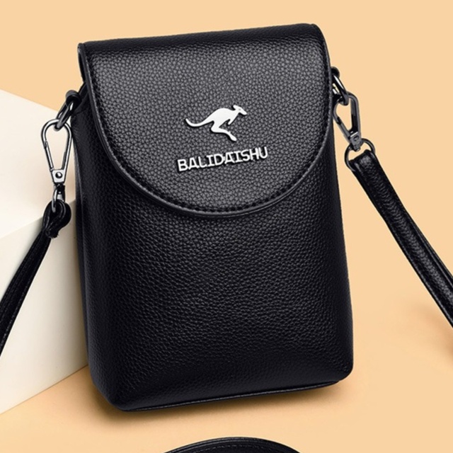 品牌正品真皮迷你斜挎手机包2025春夏新款时尚竖款零钱包小包包女