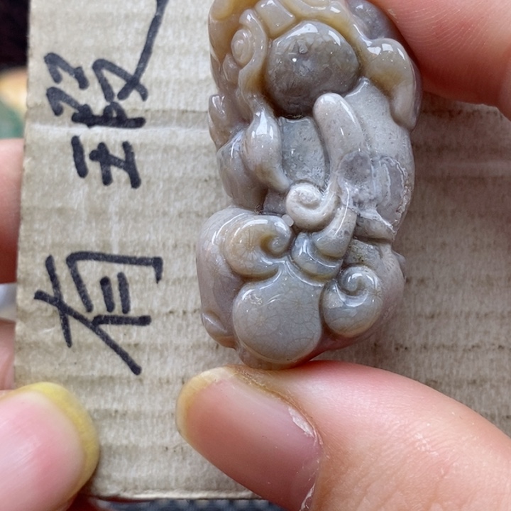 硅化珊瑚（珊瑚玉）颈饰未镶嵌