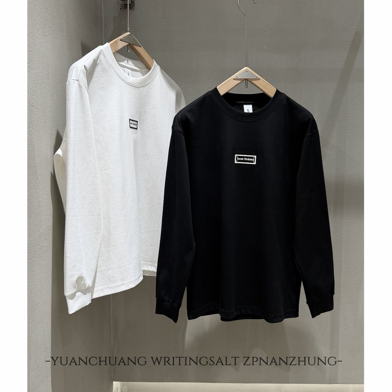 美式高街休闲百搭圆领卫衣25110