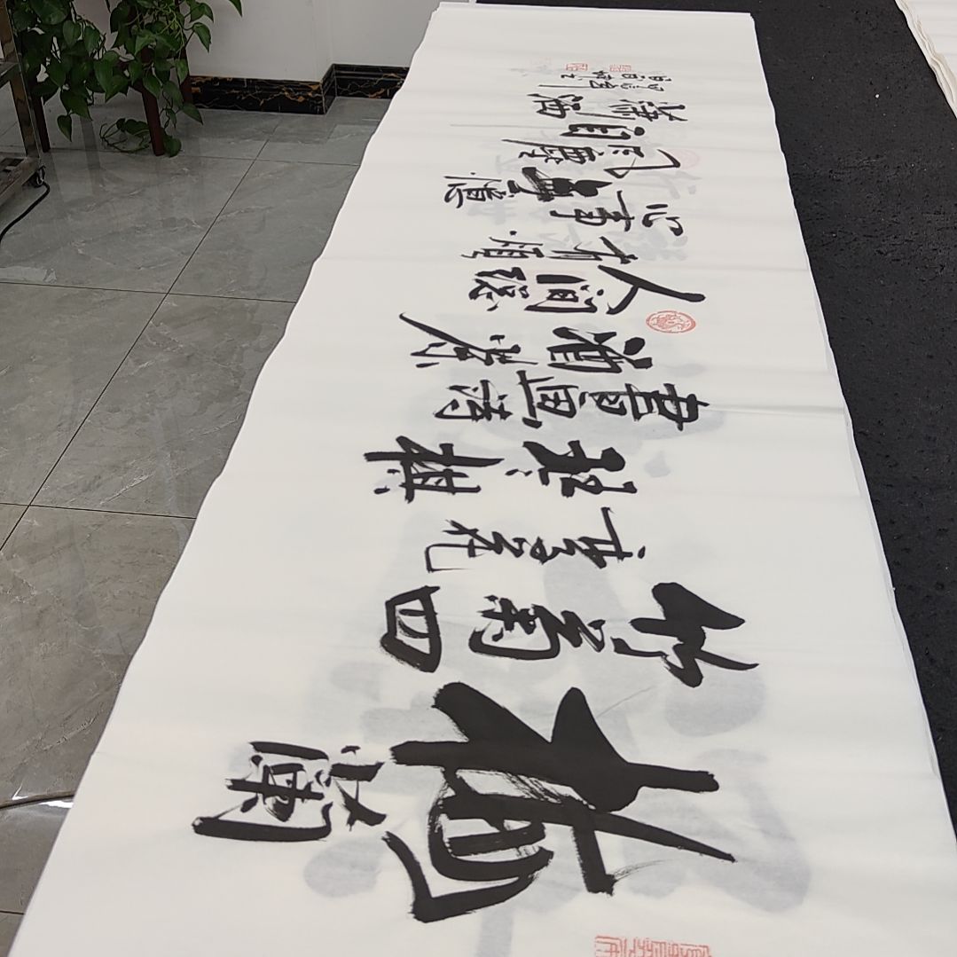 白武坤白老师作品一副