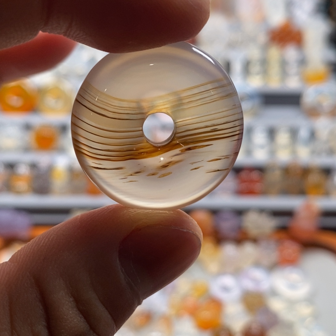 玛瑙/玉髓未镶嵌颈饰