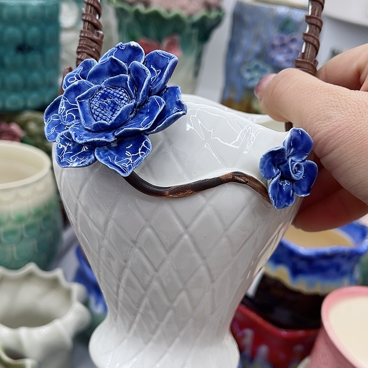 多肉绿植陶瓷花盆