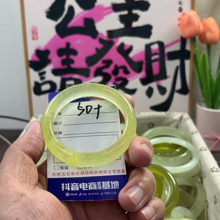 蛇纹石玉手镯未镶嵌176