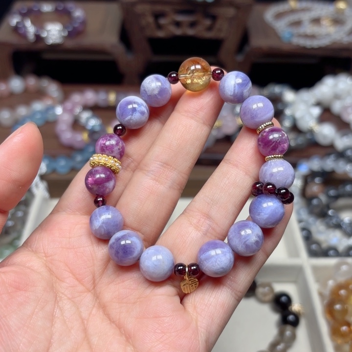 水晶手链未镶嵌金薇薇