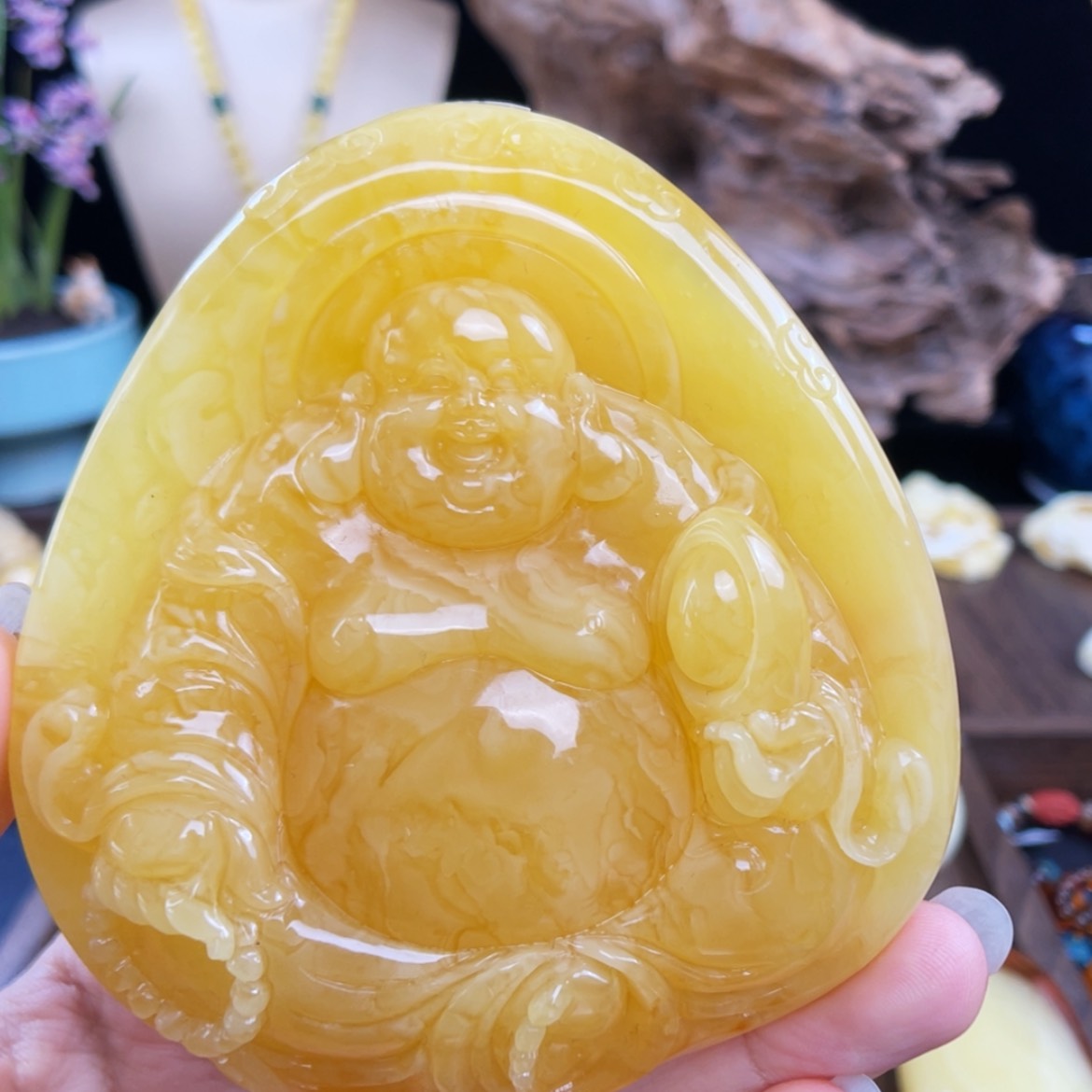 【闪购商品】琥珀珠宝奇石未镶嵌微瑕