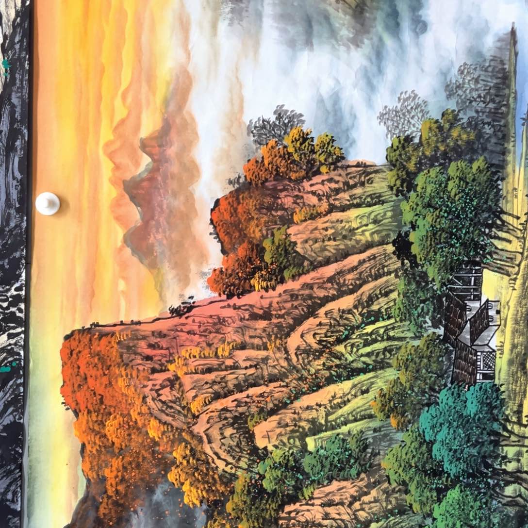 国画用****3我的小伙伴们都很努力