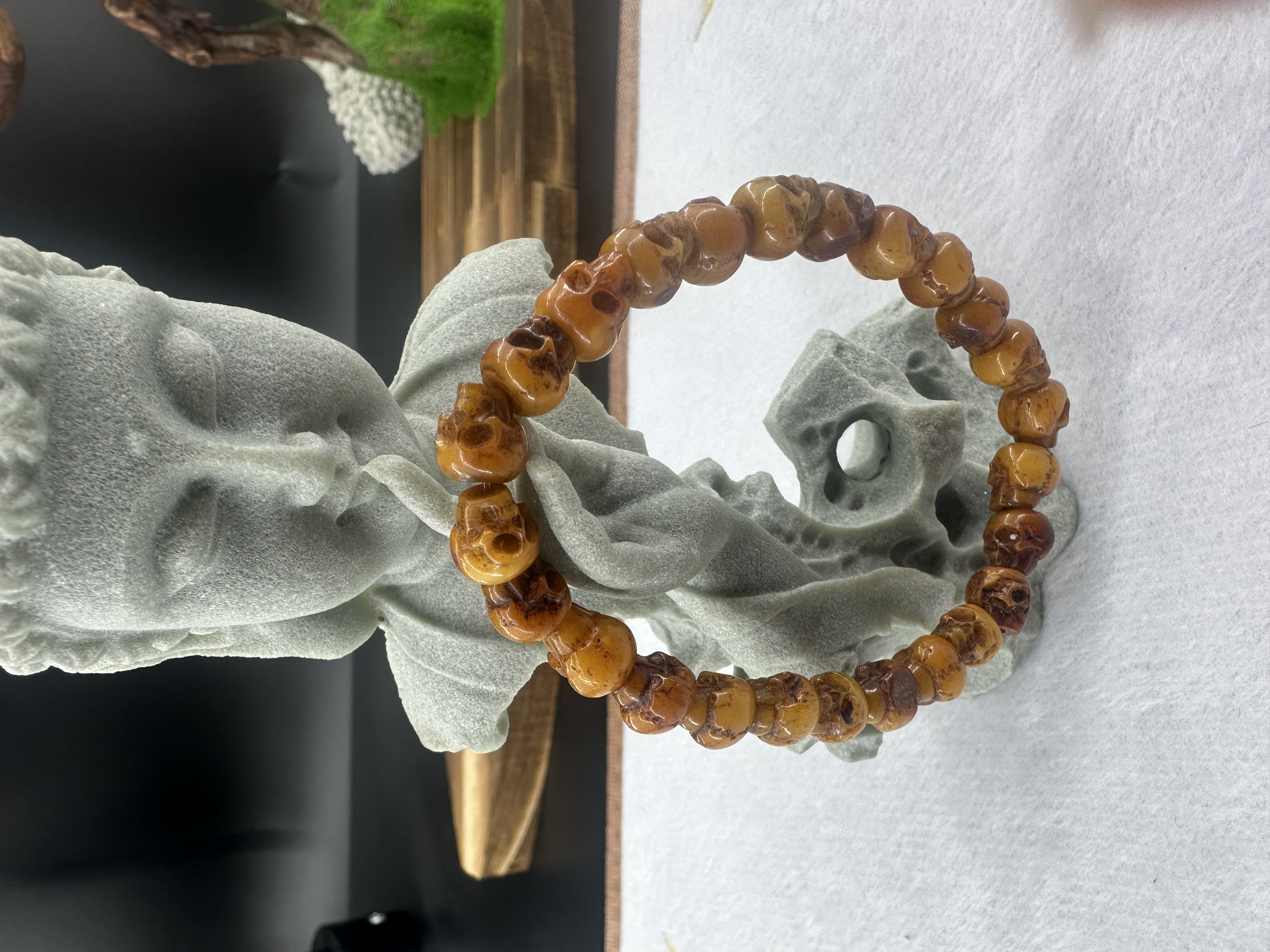 非金属珐琅手链 高端传乗  精品系列 乎手串8mm H857