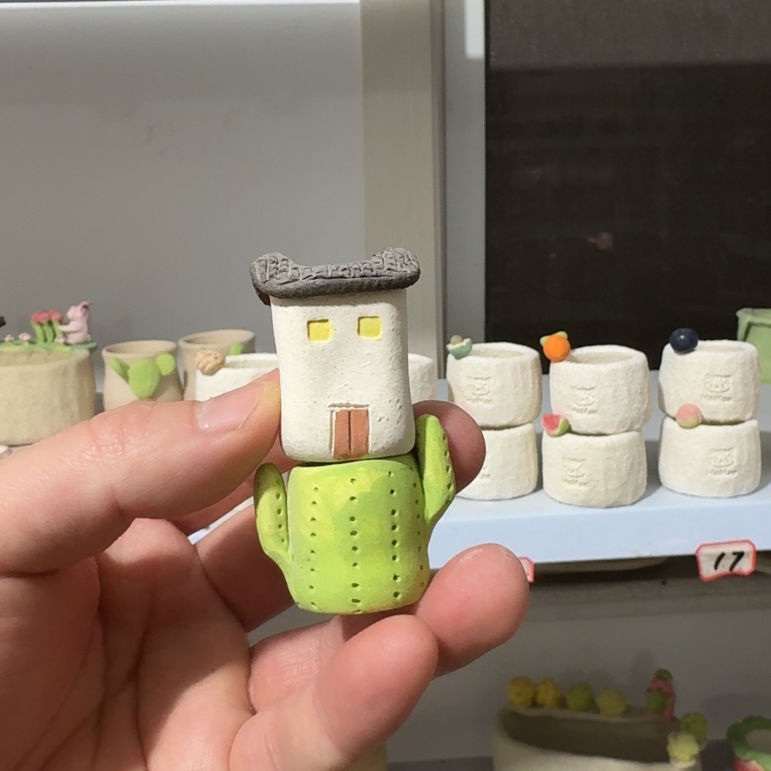 厂家直销手工花盆摆件