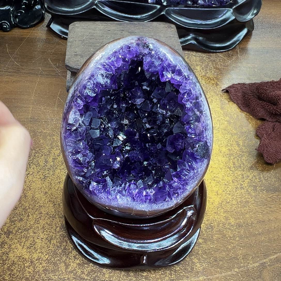 紫晶摆件未镶嵌天然水晶摆件未镶嵌