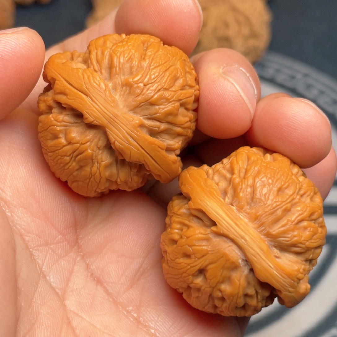 文玩核桃把件28号链接修过