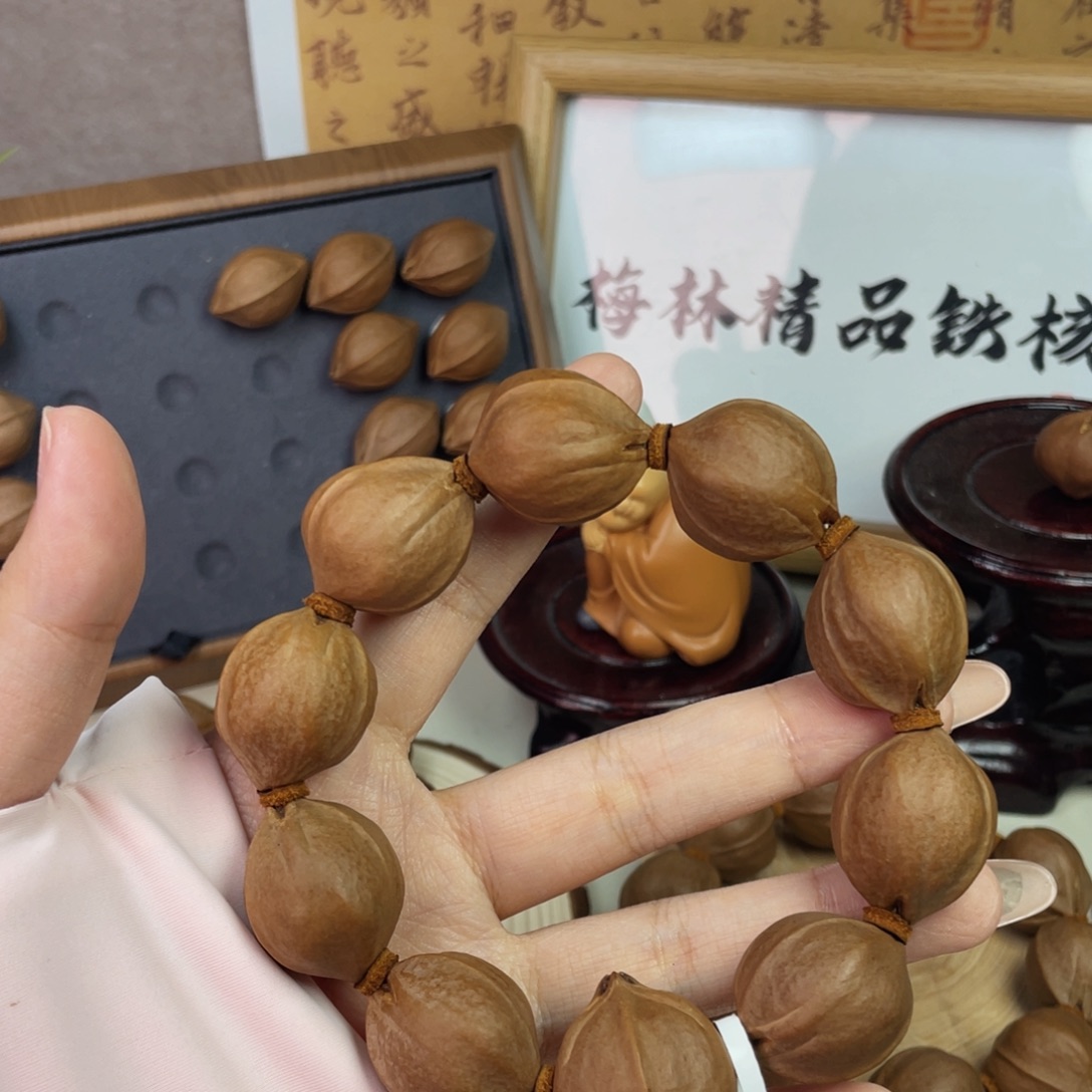 E***_橄榄核手串/手链2327梅林铁核
