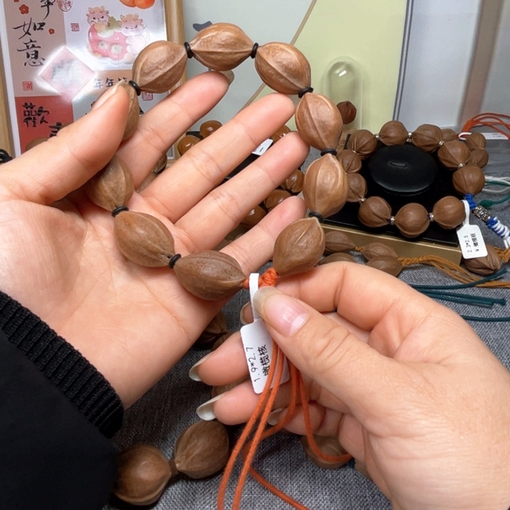 橄榄核手串/手链梅林铁核19.27