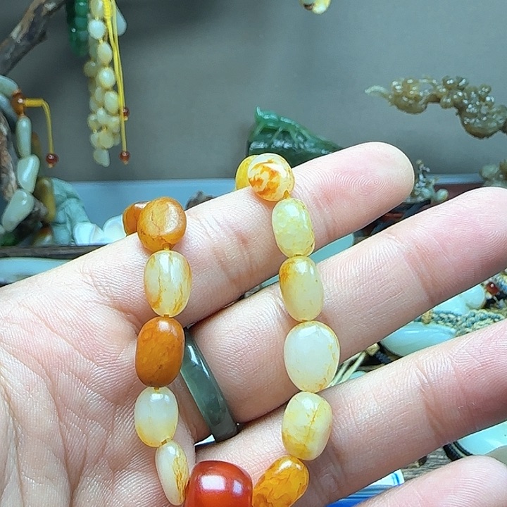 和田玉挂件未镶嵌白***料