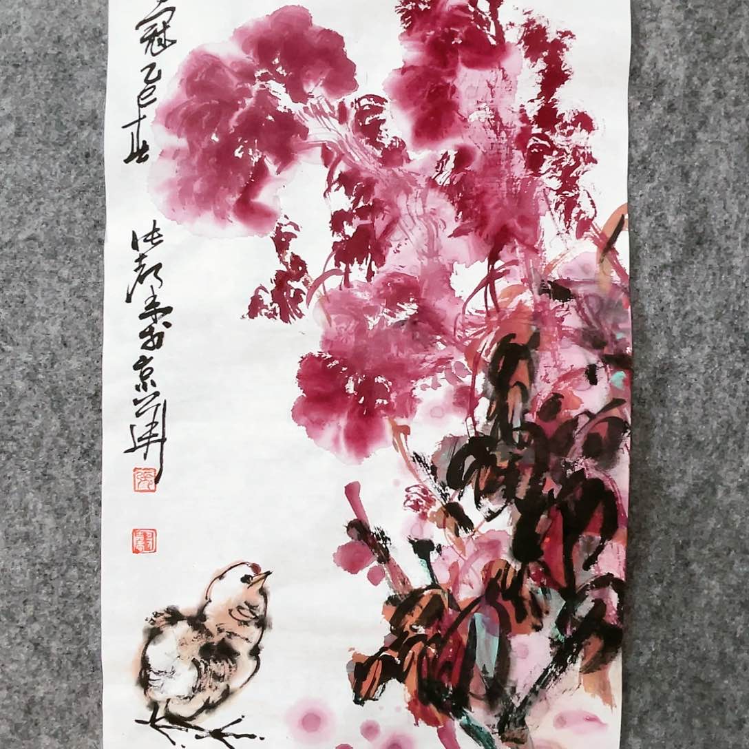 国画张馨老师作品