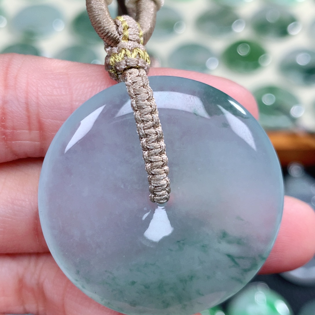 翡翠未镶嵌吊坠(不含链)38.2-6.4