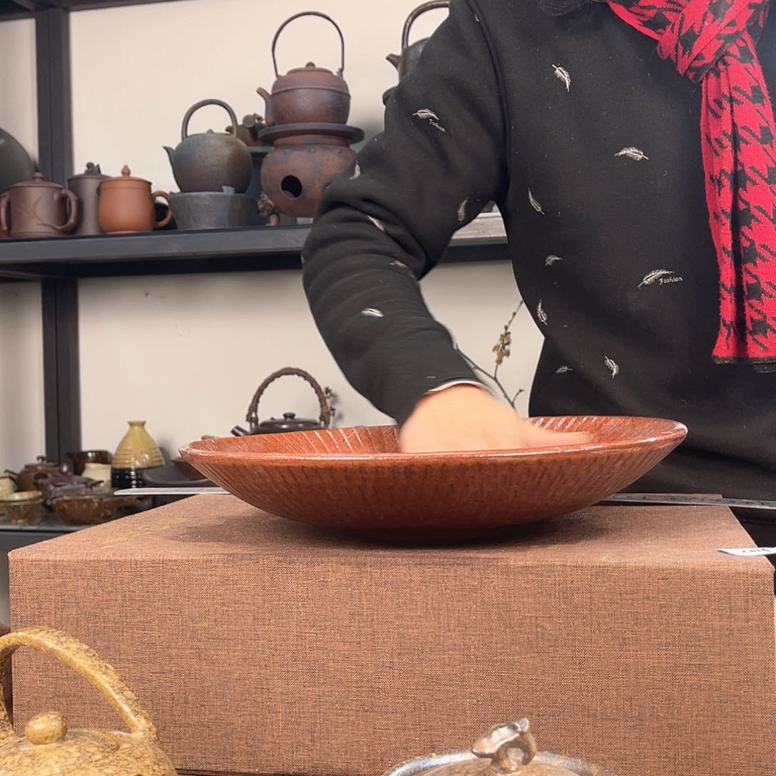 紫泥茶壶紫砂粗陶茶器