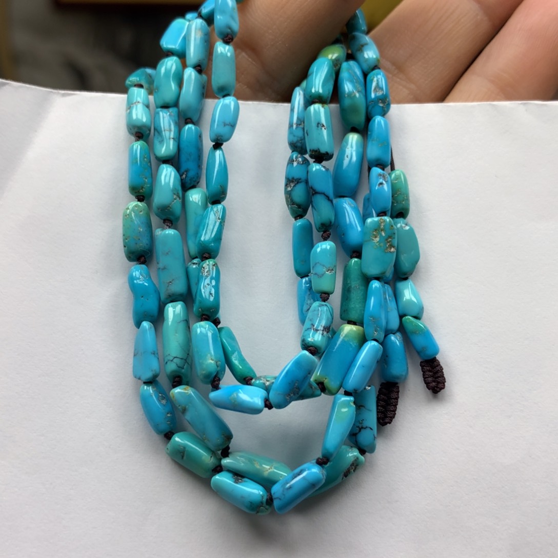 绿松石长链未镶嵌