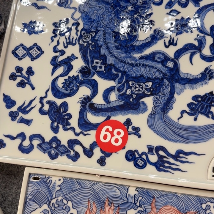 猛***勺景德镇手工手绘陶瓷