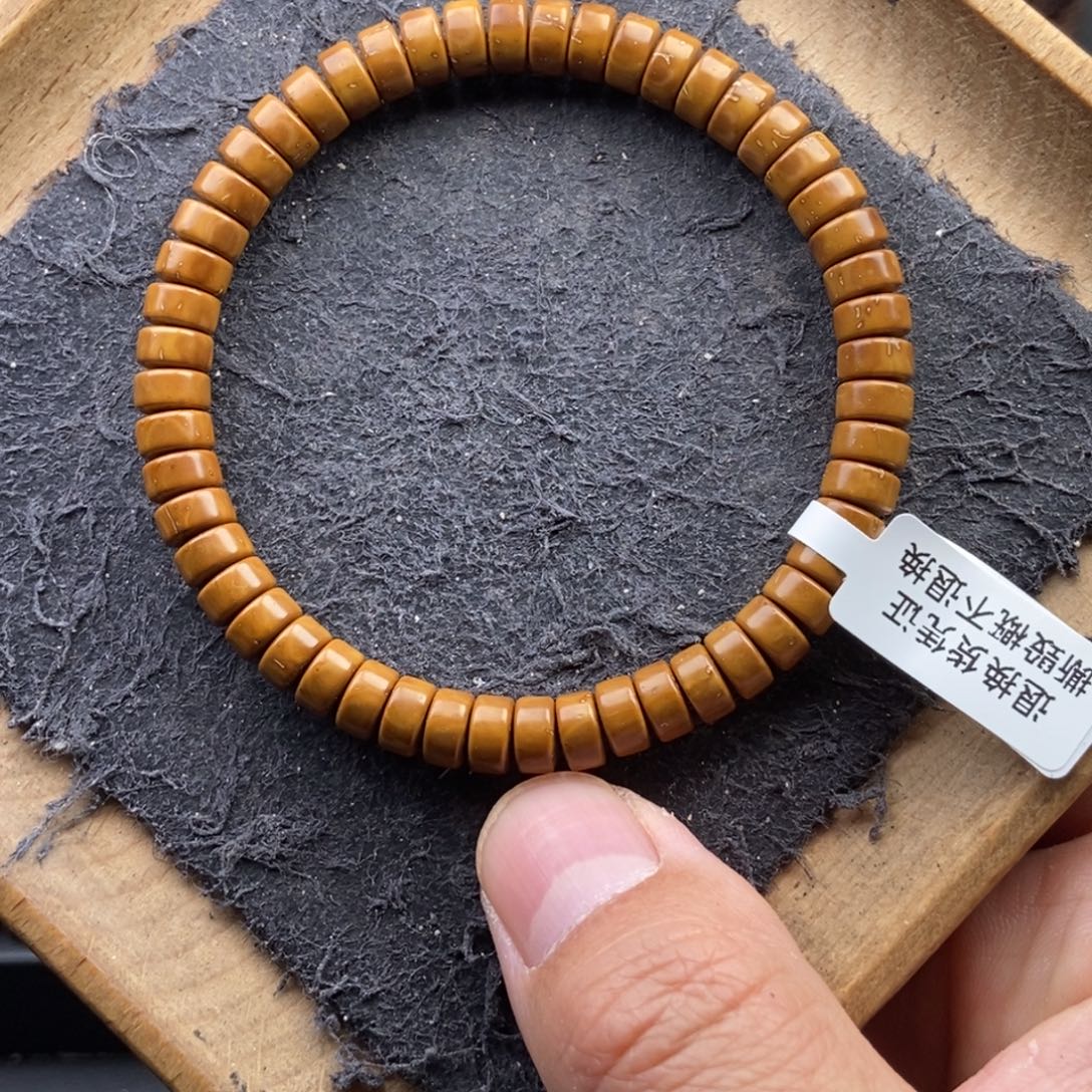 紫金鼠手串7.4mm天花板实心