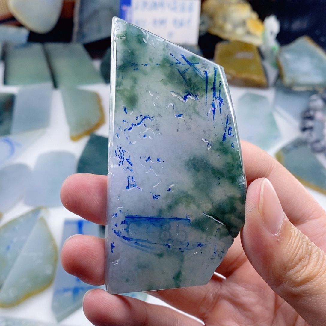 鎏***年定制翡翠未镶嵌翡翠包工包料