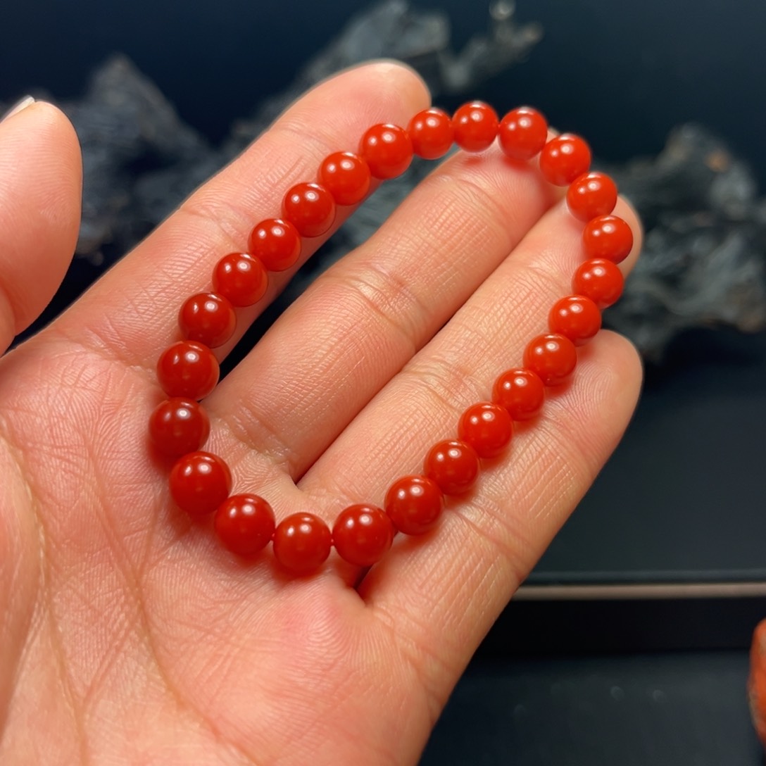 南红玛瑙，未镶嵌